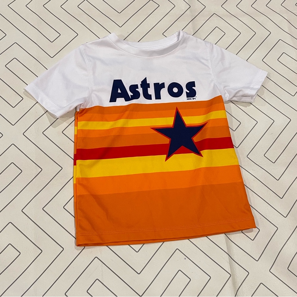 Cooperstown Collection Houston Astros Tequila Sunrise Shirt